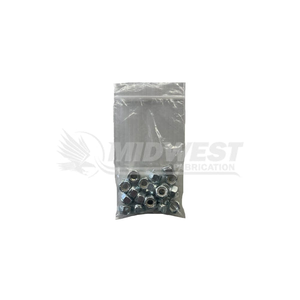 Feed Drum Guide Cover Nut - 20 Pack